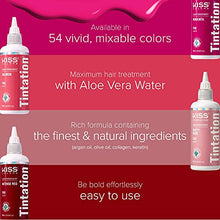 Load image into Gallery viewer, Red By Kiss Tintation Semi-permanent Hair Color Dye-t465(neon Peach, 5 Fl Oz)