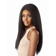 Load image into Gallery viewer, Sensationnel Curls Kinks&co Synthetic Textured Lace Front Wig - 13x6 Kinky Straight 24"