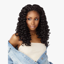 Load image into Gallery viewer, Sensationnel Curls Kinks & Co Textured Clip In Human Hair Blend Hair Extension 9pcs - Wild One 14 Inch