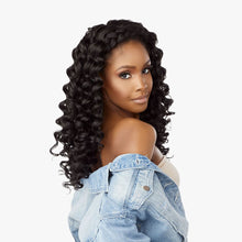 Load image into Gallery viewer, Sensationnel Curls Kinks & Co Textured Clip In Human Hair Blend Hair Extension 9pcs - Wild One 14 Inch