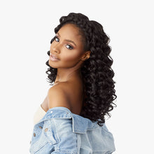 Load image into Gallery viewer, Sensationnel Curls Kinks & Co Textured Clip In Human Hair Blend Hair Extension 9pcs - Wild One 14 Inch