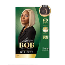 Load image into Gallery viewer, Sensationnel Synthetic Hair Butta Hd Lace Undetectable Chic Bob Lace Wig - Bob Unit 2