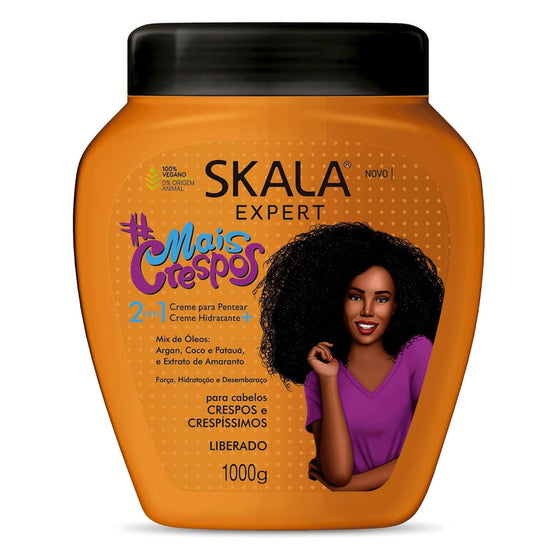 Skala Expert 2in 1 Hair Treatment Cream - Mais Crespos 35.2 Oz product