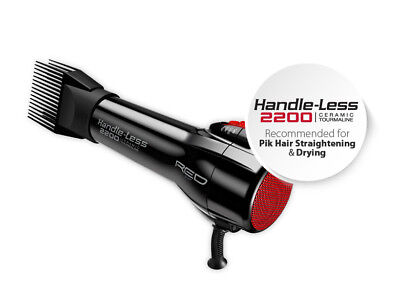 Red By Kiss Handle Less 2200 Ceramic Tourmaline Hair Blow Dryer #Bd09 product