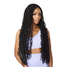 Load image into Gallery viewer, Sensationnel Lulutress Synthetic Pre-looped Crochet Braid - 3x Twisted Distressed Locs 26"