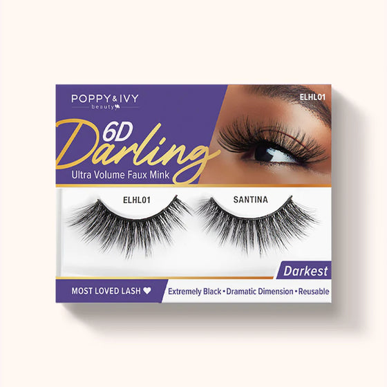 Poppy & Ivy 6d Darling Ultra Volume Faux Mink Lashes product