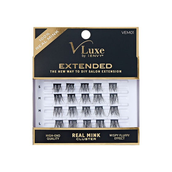 i-Envy V-luxe Extended Real Mink Cluster Lashes product