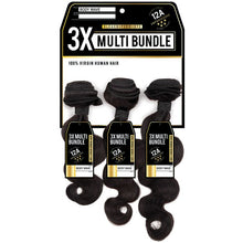 Load image into Gallery viewer, Sensationnel Bare&amp;natural 100% Virgin Human Hair 12a 3x Bundle Weave - Body Wave 12&quot;14&quot;16&quot;
