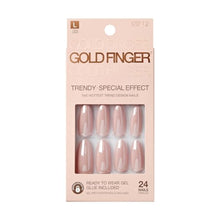 Load image into Gallery viewer, Goldfinger False Nails Kit-gsf12(french Glazed)
