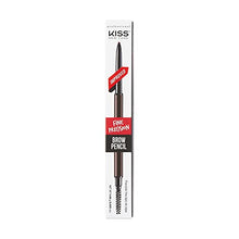Load image into Gallery viewer, Kiss New York Professional Brow Pencil With Spoolie Brush-kbpp03a(brown)

