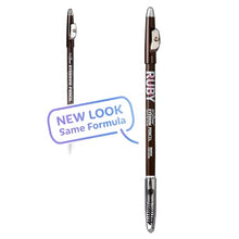 Load image into Gallery viewer, Kiss Go Brow Eyebrow Wooden Pencil Dark Brown-rbwp02
