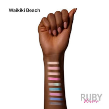 Load image into Gallery viewer, Kiss Ruby Kisses Eyeshadow Palette - Rmps20d(waikiki Beach)
