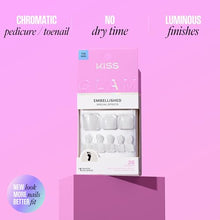 Load image into Gallery viewer, Kiss Glam, Press On Nails, Nail Glue Included-gst01(twinkle Toes)
