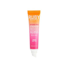 Load image into Gallery viewer, Ruby Kisses Ph Lip Gloss, Intense Pink Tinted Lip Balm Stain, Mood Color-slg02d

