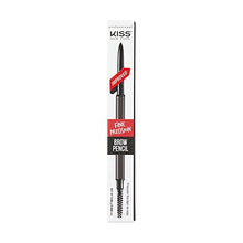 Load image into Gallery viewer, Kiss New York Professional Brow Pencil With Spoolie Brush-kbpp04a(dark Brown)
