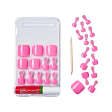 Load image into Gallery viewer, Goldfinger 24 Pcs Press On Toenails-gtw05(cool It)
