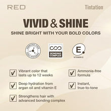 Load image into Gallery viewer, Red By Kiss Tintation Vivid &amp; Shine Permanent Hair Dye-tv999(jet Black)
