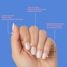 Load image into Gallery viewer, Kiss Gel Fantasy, Press On Nails-fd03(diamond 4 Me)
