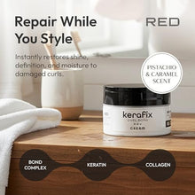 Load image into Gallery viewer, Red By Kiss Kerafix Curl Bond Cream 8 Oz-scb03
