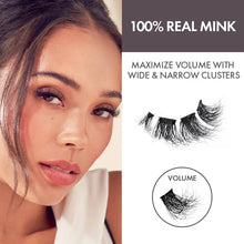 Load image into Gallery viewer, I•envy Press&amp;go 100% Real Mink Self-adhesive Eyelashes-mink01(volume)
