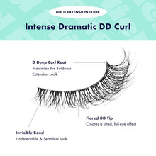 Load image into Gallery viewer, I-envy Flick'd Dd Curl False Lashes, 3 Pairs-ifkm09
