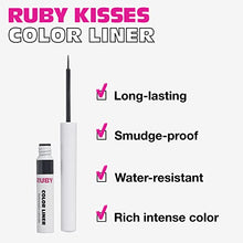 Load image into Gallery viewer, Ruby Kisses Color Liquid Eyeliner-rce06(black)
