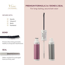 Load image into Gallery viewer, Kiss Vluxe Diy Eyelash Extension Lash Adhesive-veb03(black Serum Infused 0.29oz)
