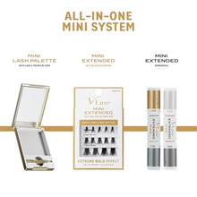 Load image into Gallery viewer, Kiss Vluxe Mini Lash Palette With Mirror &amp; Tweezer Applicator-vlp01
