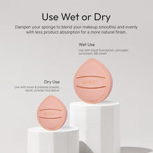 Load image into Gallery viewer, Kiss New York 2 Pcs Fingerblend Cloud Makeup Sponge Set With Vented Case-puf10
