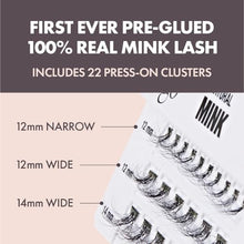Load image into Gallery viewer, I•envy Press&amp;go 100% Real Mink Self-adhesive Eyelashes-min04(natural)
