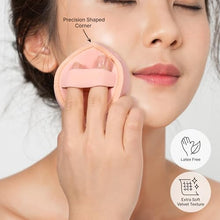 Load image into Gallery viewer, Kiss New York 2 Pcs Fingerblend Cloud Makeup Sponge Set With Vented Case-puf10
