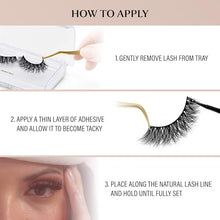 Load image into Gallery viewer, Kiss Vluxe Real Mink Dd Curl Eyelashes, 100% Real Mink-vcm04(heritage)
