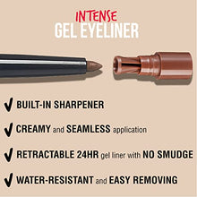 Load image into Gallery viewer, Kiss New York Pro Intense Gel Eyeliner With Built-in Sharpener-ge04(brown)

