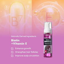 Load image into Gallery viewer, Red By Kiss Foaming Mousse, Maximum Shine Wrap Mousse-sfm10(biotin + Vitamin E)

