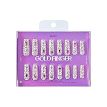 Load image into Gallery viewer, Glitzy 3d Handmade Press On Nail Kit-gfh33
