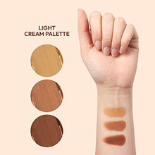 Load image into Gallery viewer, Kiss Ruby Kisses Contour Palette 3-in-1 Contour, Conceal-ctc02(tan To Dark)
