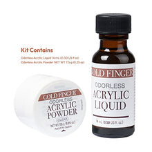 Load image into Gallery viewer, Goldfinger Odorless Acrylic Nails Kit-oak01

