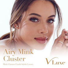 Load image into Gallery viewer, Vluxe Airy Mink Lash Cluster, 100% Real Mink -vac03
