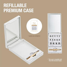 Load image into Gallery viewer, Kiss Vluxe Mini Lash Palette With Mirror &amp; Tweezer Applicator-vlp01
