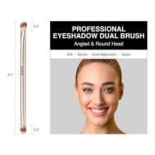 Load image into Gallery viewer, Kiss New York Professional Dual Ended Eyeshadow Brush-kpmb06
