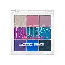 Load image into Gallery viewer, Kiss Ruby Kisses Eyeshadow Palette - Rmps20d(waikiki Beach)

