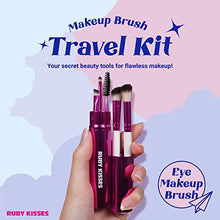 Load image into Gallery viewer, Ruby Kisses Makeup Brushes Travel Size Eye Makeup Brush 5 Pcs Set-ra02
