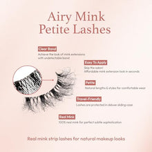 Load image into Gallery viewer, Vluxe Airy Mink False Eyelashes, 100% Real Mink-vam05(ethereal)

