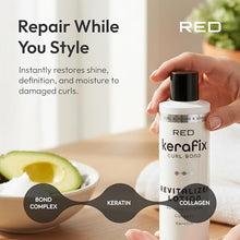 Load image into Gallery viewer, Red By Kiss Kerafix Curl Bond Revitalizer Lotion 8 Oz-scb04
