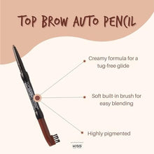 Load image into Gallery viewer, Kiss New York Top Brow Auto Pencil, Long-lasting Eyebrow Makeup Definer-kbap04
