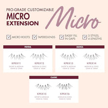 Load image into Gallery viewer, I•envy Lash Clusters Micro-root Eyelash Extension-kpex16(classic)
