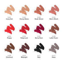 Load image into Gallery viewer, Kiss New York Professional Richly Pigmented Satin Lipstick-sls11(noir)
