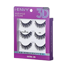 Load image into Gallery viewer, I-envy 3d False Lash, 3 Pairs Fluffy &amp; Wispy Multi-angle-kpeim103
