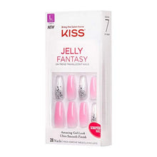 Load image into Gallery viewer, Kiss Jelly Fantasy On-trend Translucent Nails-kgfj102s(sweatpants)
