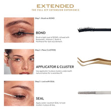 Load image into Gallery viewer, Kiss Vluxe Diy Eyelash Extension Lash Adhesive-veb03(black Serum Infused 0.29oz)
